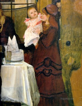 La familia Epps Pantalla romántica Sir Lawrence Alma Tadema Pinturas al óleo